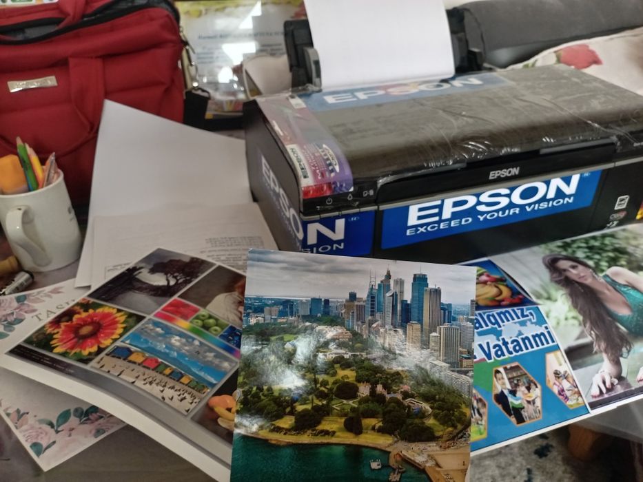 Epson P50 dyuzi 100% rasmlarga qarang chiqarishi idialni. Prabegi 1450