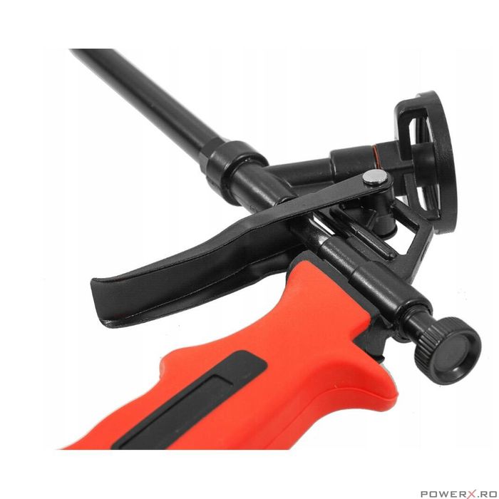 Pistol din metal pentru aplicarea spumei, negru Verke