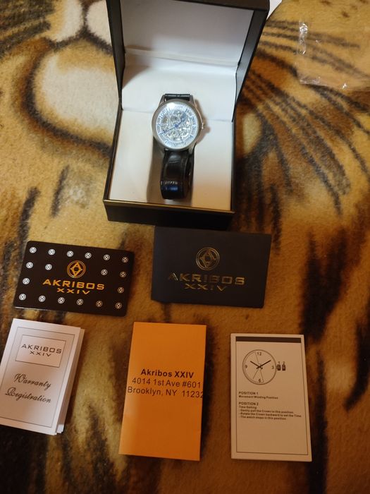 Ceas AKRIBOS mecanic