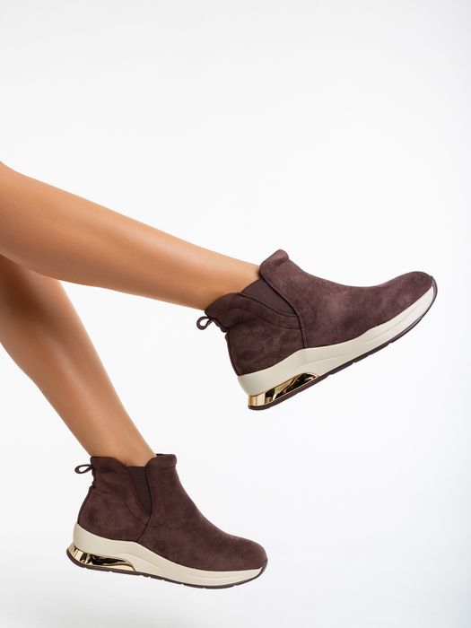 Botine damă maro 38