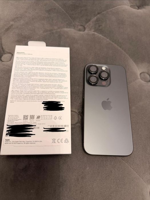 Vand Iphone 15 Pro 128GB Black Titanium