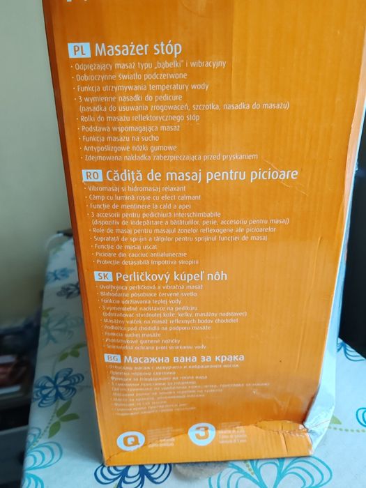 Aparat masaj picioare Medisana