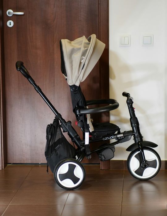 Tricicleta ultrapliabila Coccolle Spectra Plus cu roti spuma EVA