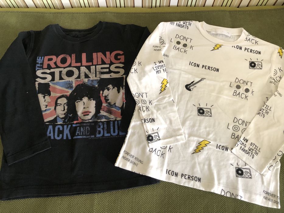 Блузки с дълъг ръкав за момче 110/116 (5-6г) Зара, НМ, Next и др.