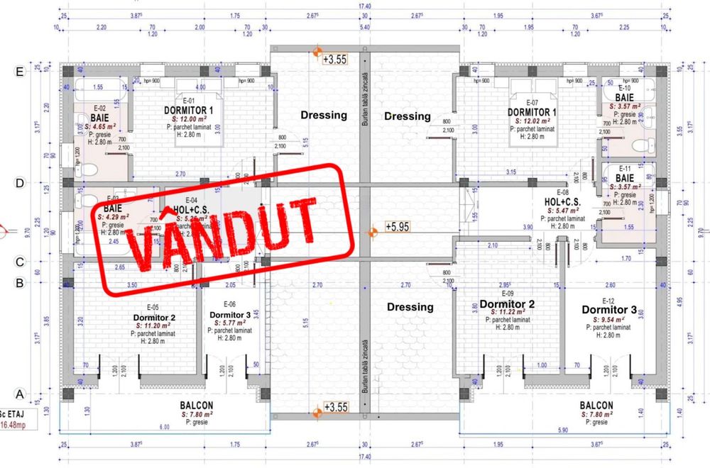 Duplex 5 Camere | 130m2 utili | direct proprietar | COMISION 0