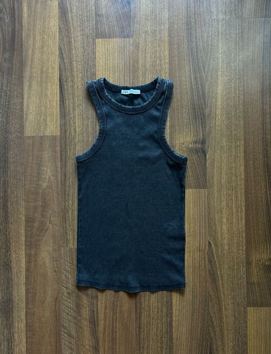 ZARA тъмносив топ