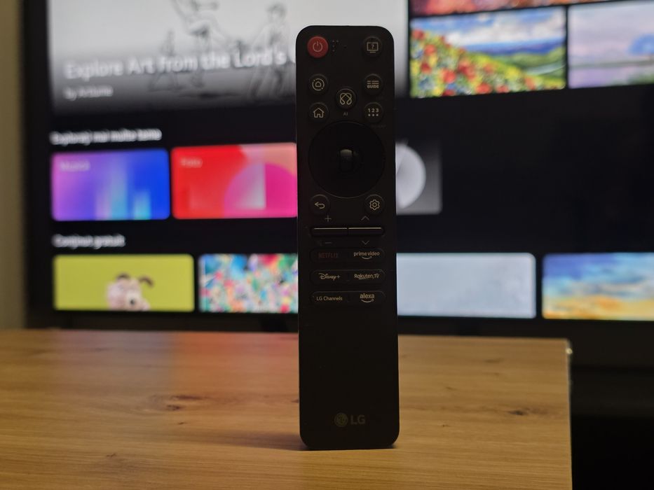 LG QNED Smart TV 4K Ultra - 165cm 100Hz - AI procesor - stare execelenta