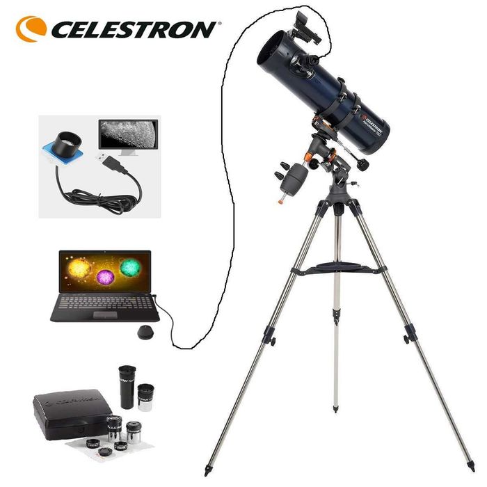 Celestron Astro Master 130EQ камерный телескоп Teleskop Оригинал 100%