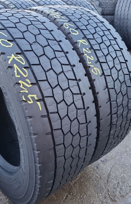2 Sau (4) Anvelope (MOTRICA) Bridgestone  295/60 R22.5 M/S impecabile