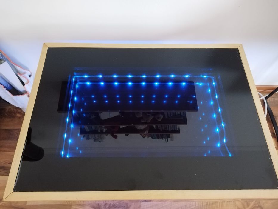 Măsuță cafea cu efect 3D