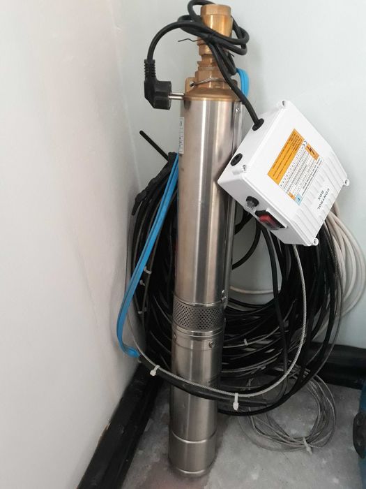 Сондажна помпа с 2 години гаранция. Потопяема,350w,40 метра напор.