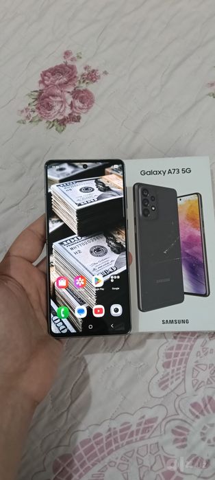 Samsung Galaxy A73 5G 8+8/256GB Igravoy Original Karobka Holati Yaxshi