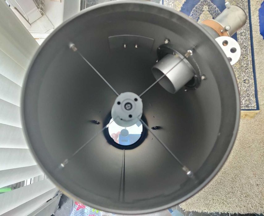 Голям мощен телескоп Dobson/EQ за градина, тераса,може и да се пренася