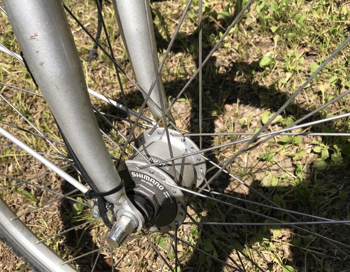 CityBykeBicicletaAluminiu, dotari Shimano, stare foarte buna