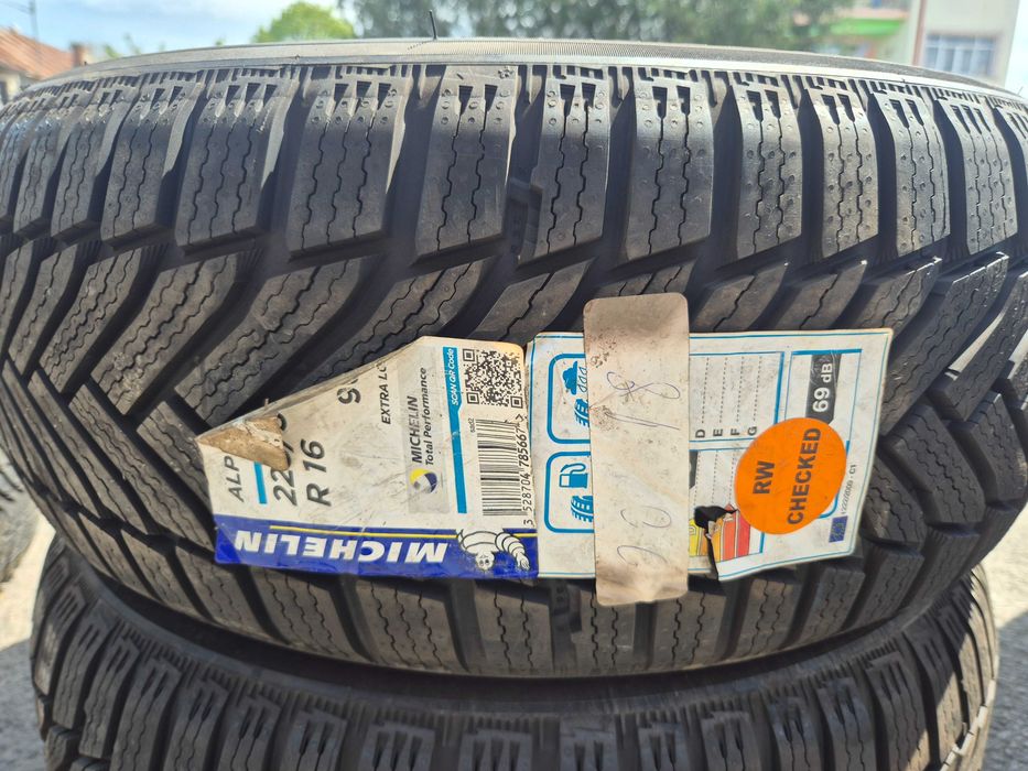 2 Anvelope M+S IARNA - 225/50/16 - Michelin Alpin 6 - NOU - DOT 2018 !