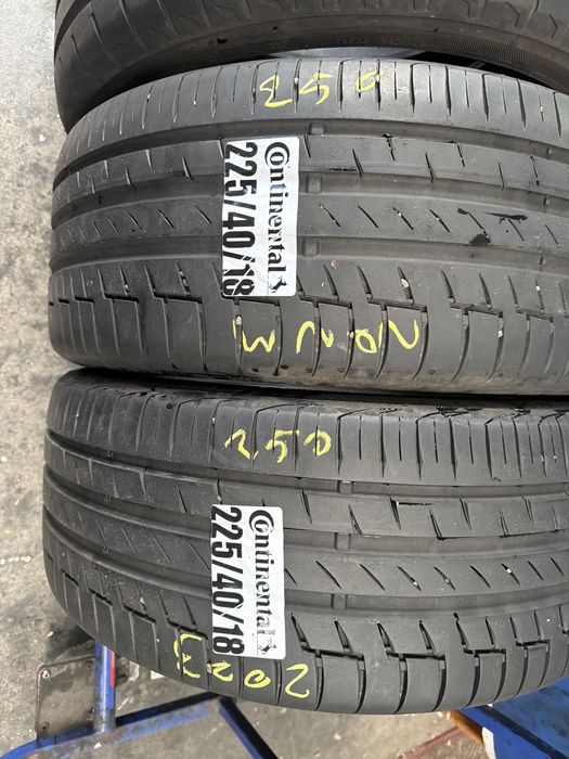225/40/18 Bridgeston Continetal