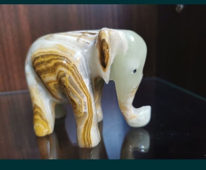 Elefant din Onyx 10 cm Decoratiune