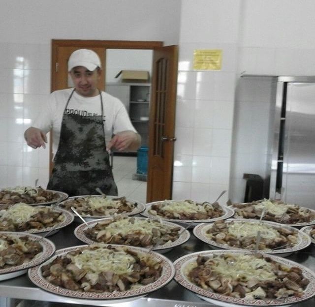 Ауызашар, тойға ет пісіру. Касапшы.