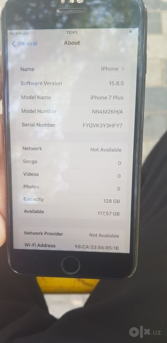 Iphone 7 plus 128gb