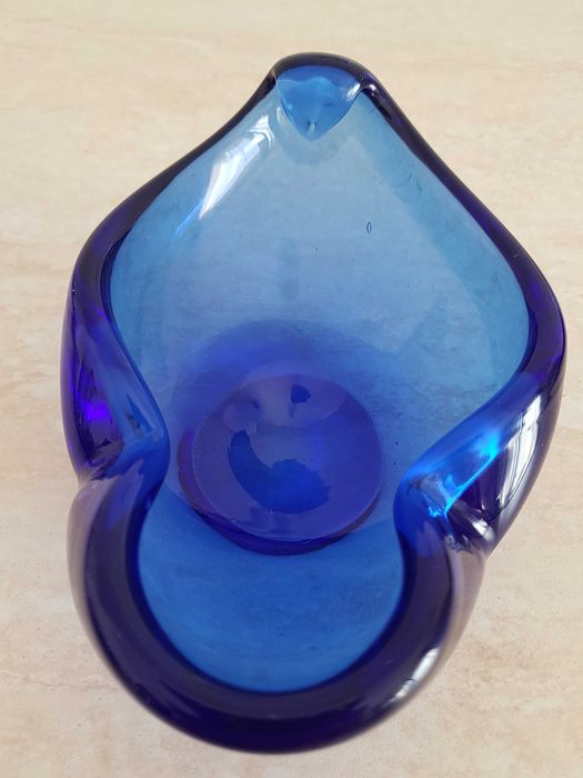 Винтидж пепелник от муранско стъкло