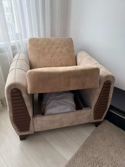 Canapea extensibila + Fotolii