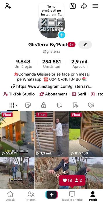 Terase Foișoare concepute de GlisTerra