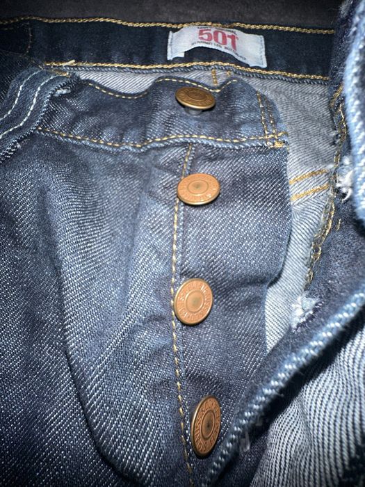 Levi’s 501 button fly