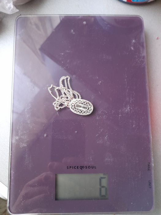 Сребърни колиета и гривна