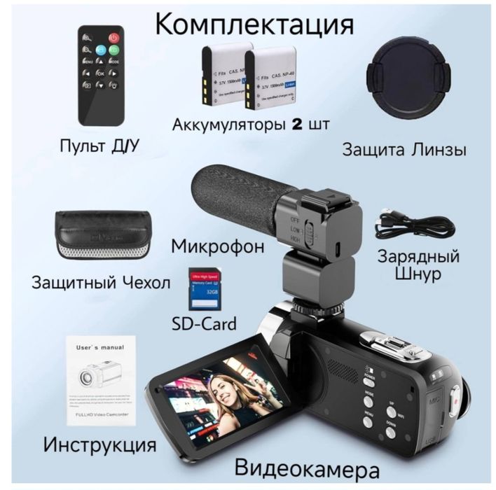 Видео Камера OPG 4K ULTRA HD