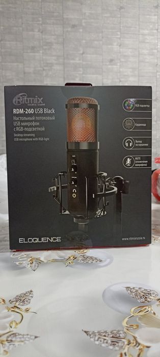 Микрофон новый  в упаковке