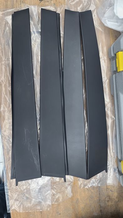 Gentra molding GM Матовый дверные стойки Black  для Джентра, Ласетти
J