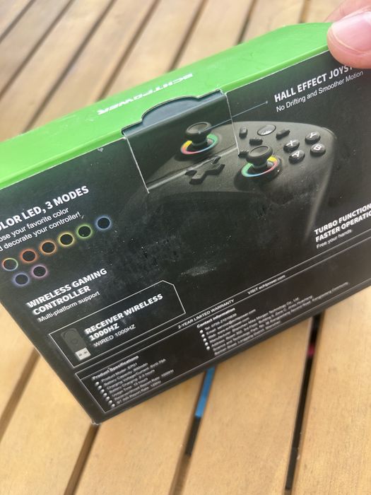 ECHTpower wireless gamepad, безжичен контролер.