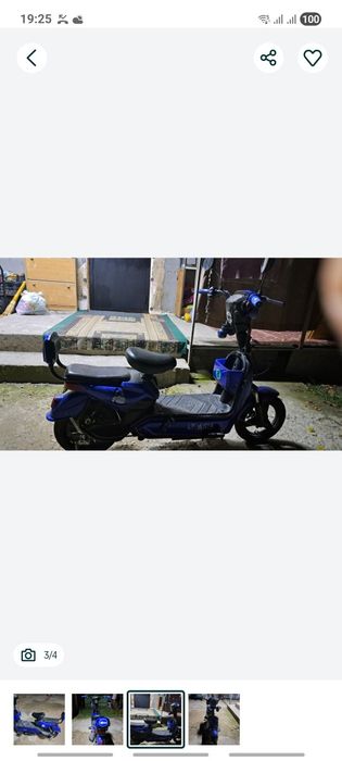 Электроскутер на запчасти