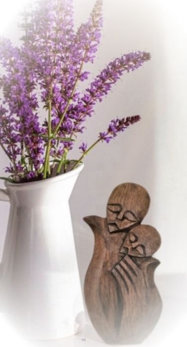 Sculptură în lemn de stejar