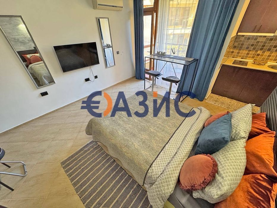 Продава се Едностаен апартамент в Свети Влас - 33 кв.м за 1005 €/кв.м - Снимка #7