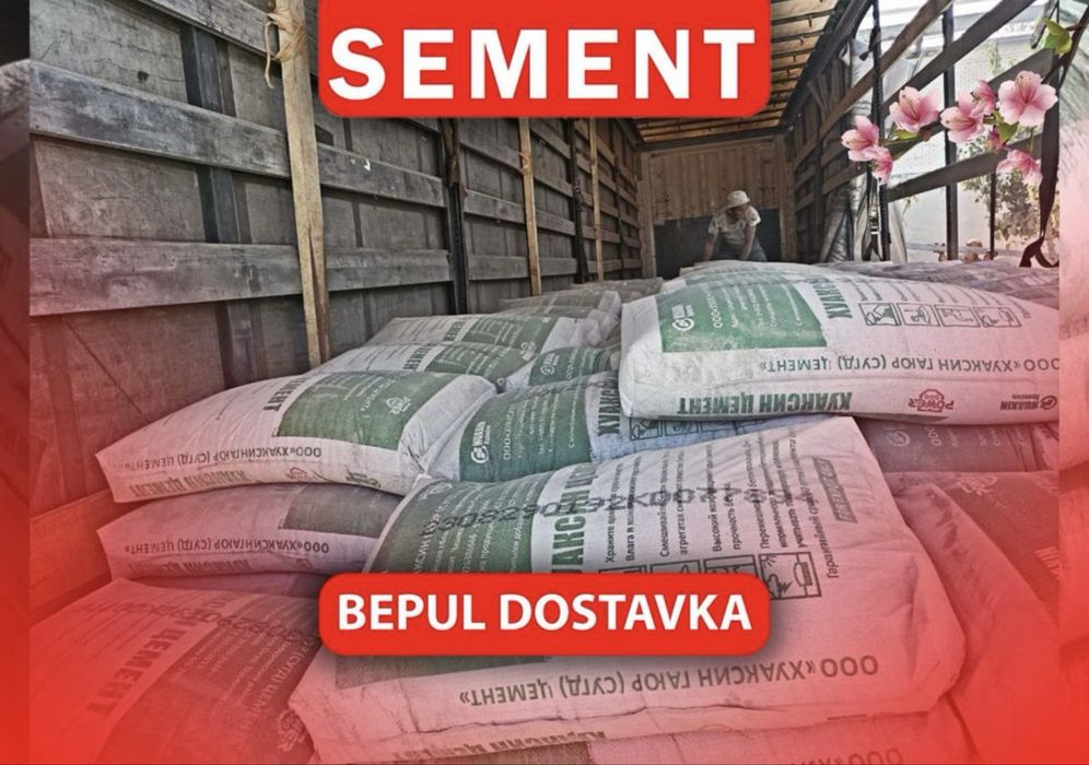 Birinchi qo’l sement dillerlardan oling sifat va ishonch uyg’unligi