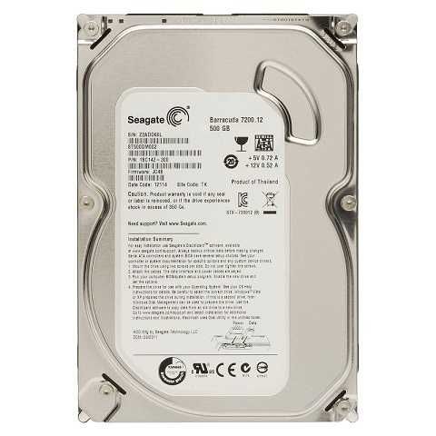 HDD Seagate Barracuda 500gb