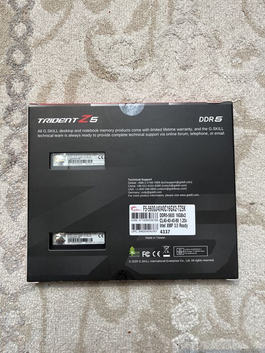 Ddr5 озу TRIDEND Z5