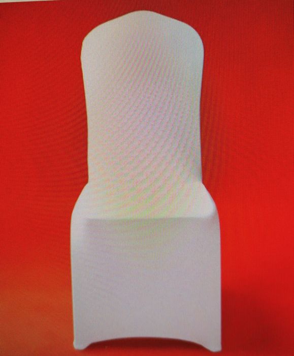 Бели калъфи за стол еластични - 100бр.-5.50лв./бр. Украса на Сватби.