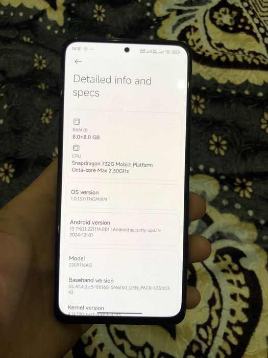 Redmi note 12 pro sotiladj