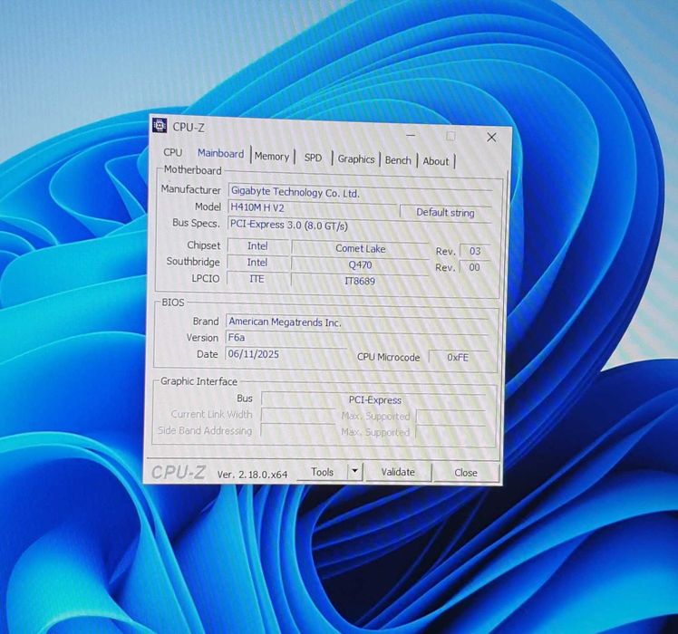 placa de baza GIGABYTE H410M H V2, socket LGA1200