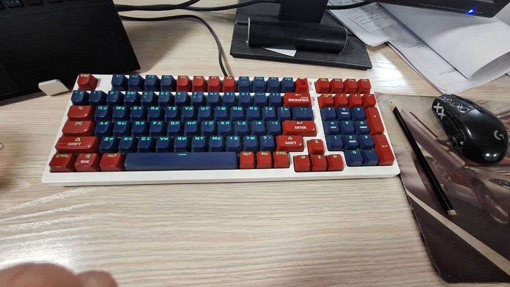 Механическая клавиатура Bloody S98 Sports Navy