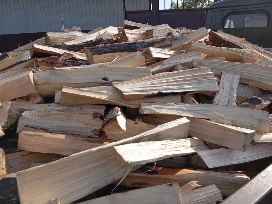 Дрова рубленые сухие