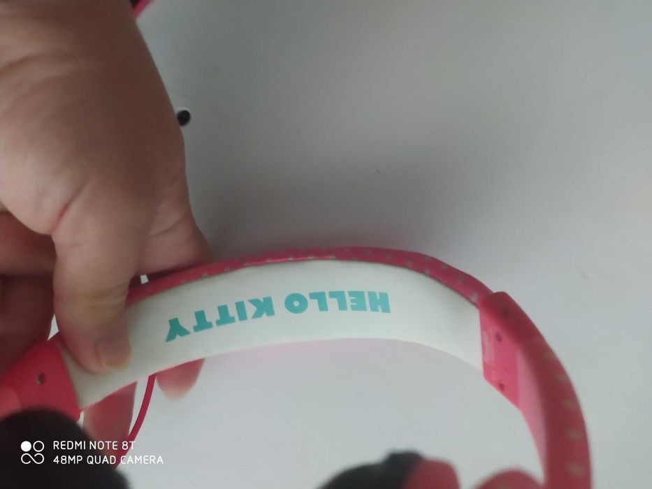 Детски слушалки Hello kitty