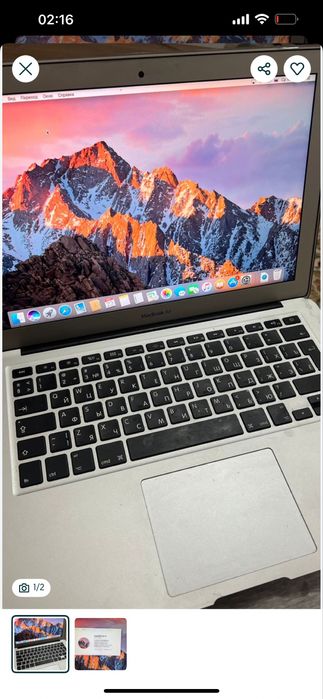 Макбук продам без зарядки