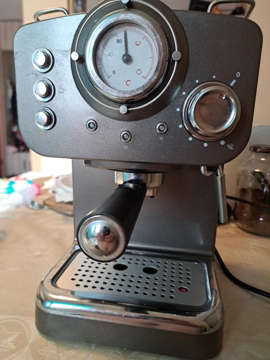 Vând espressor manual QUIGG GT-EM-01, 1100 W