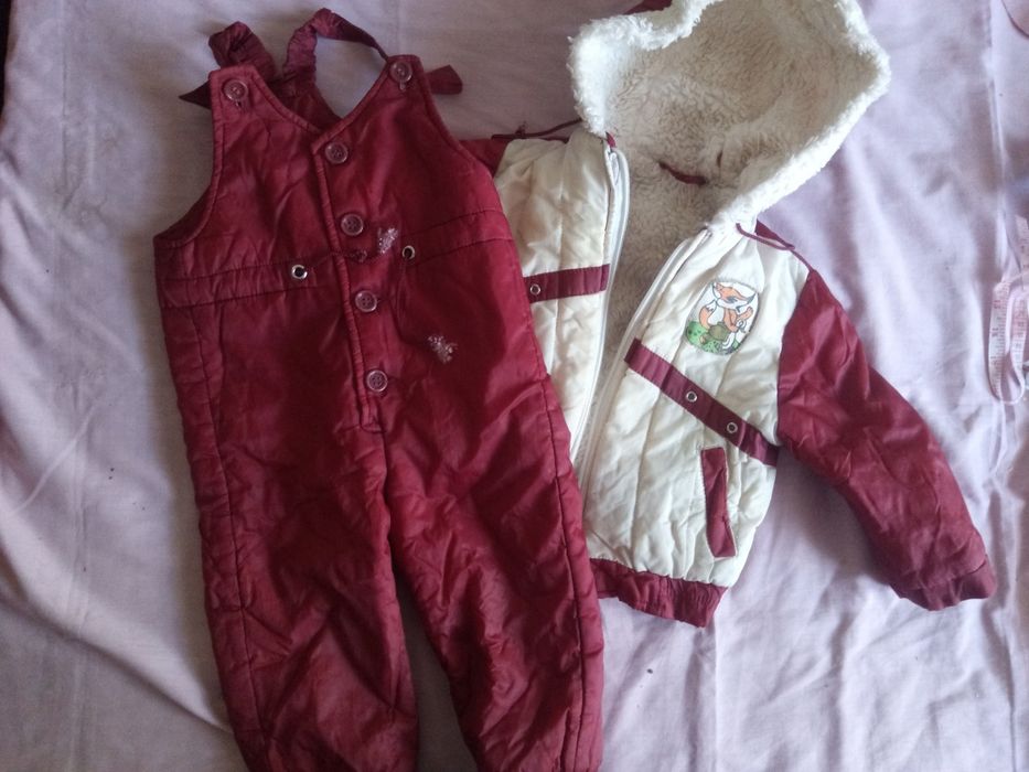 Детски комплект яке и гащеризон от социализма