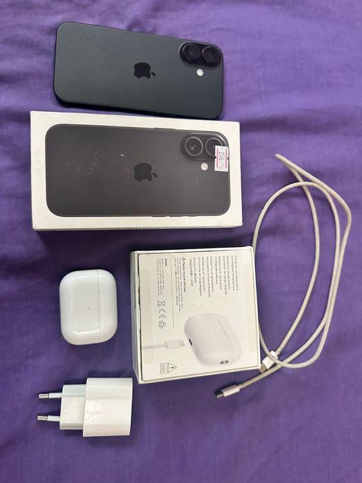 Айфон 16 + Air Pods  pro (2n generation)