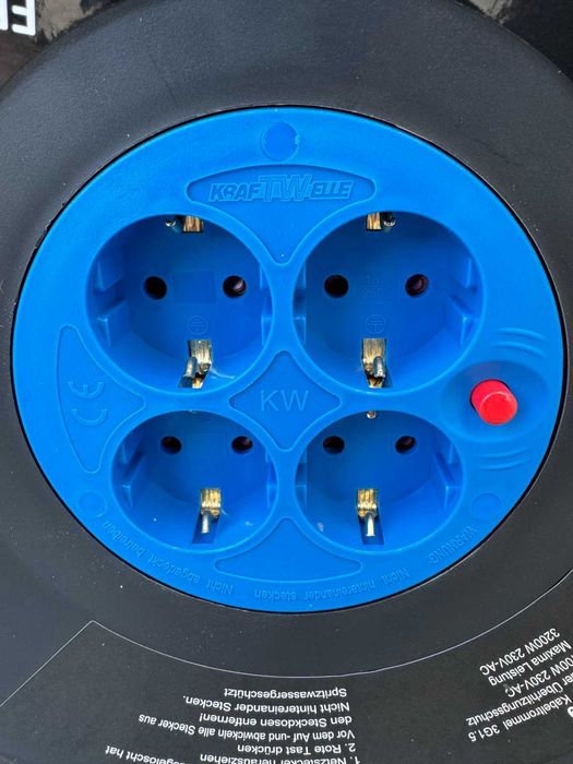 Удължител на макара с кабел KRAFTWELLE   50 м