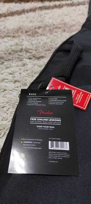 Чехол FENDER для электрогитары НОВЫЙ